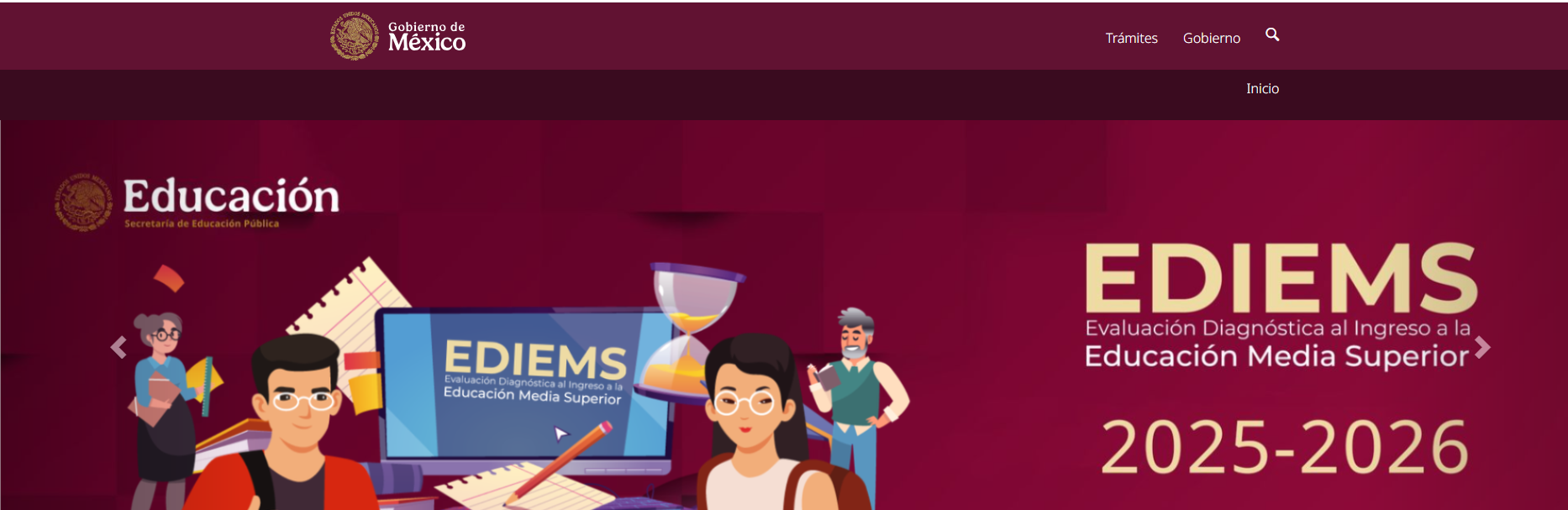 EDIEMS evaluación diagnostica Conalep