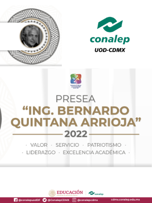 CONVOCATORIA Presea Ing. Bernardo Quintana Arrioja 2022
