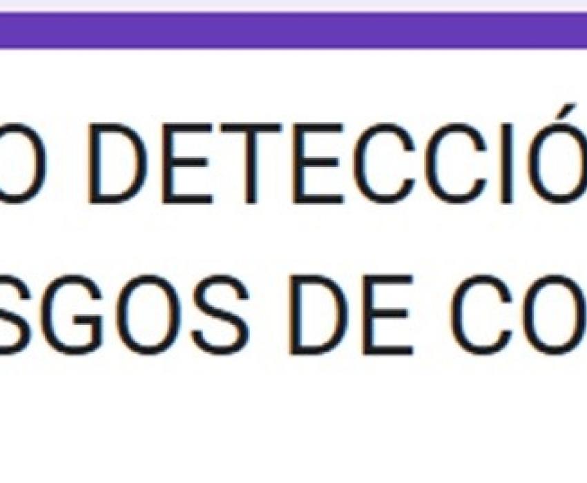 CUESTIONARIO DETECCIÓN DE POSIBLES RIESGOS DE CORRUPCIÓN
