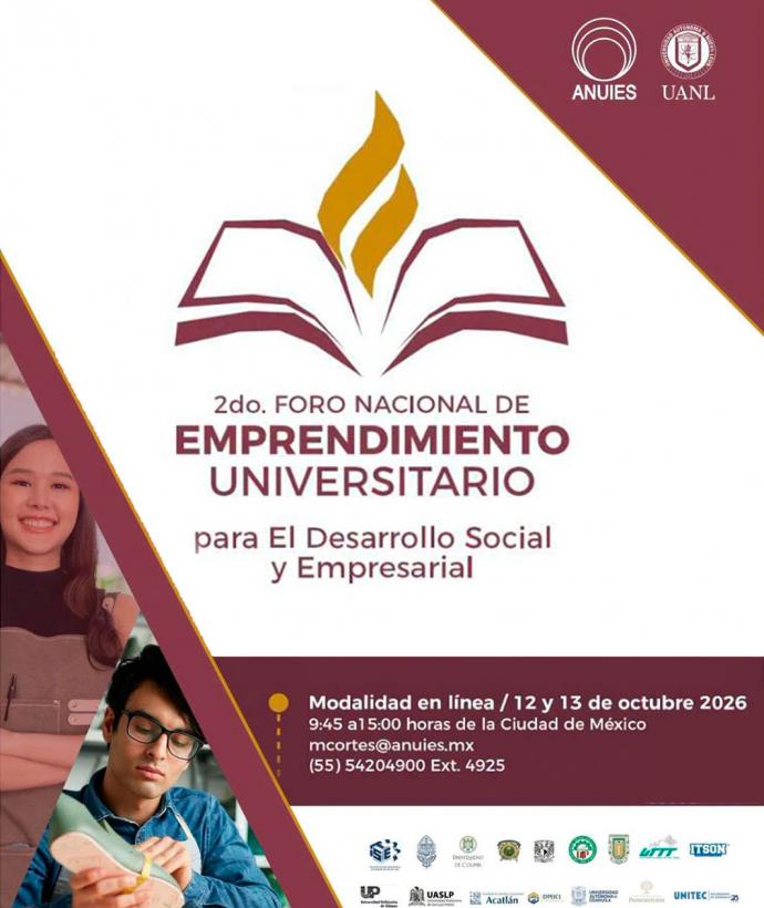 2do. Foro Nacional de Emprendimiento Universitario para “El Desarrollo Social y Empresarial”