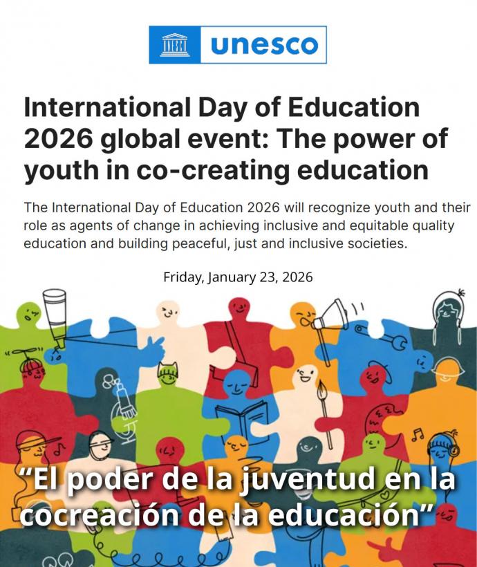 Día Internacional de la Educación 2026