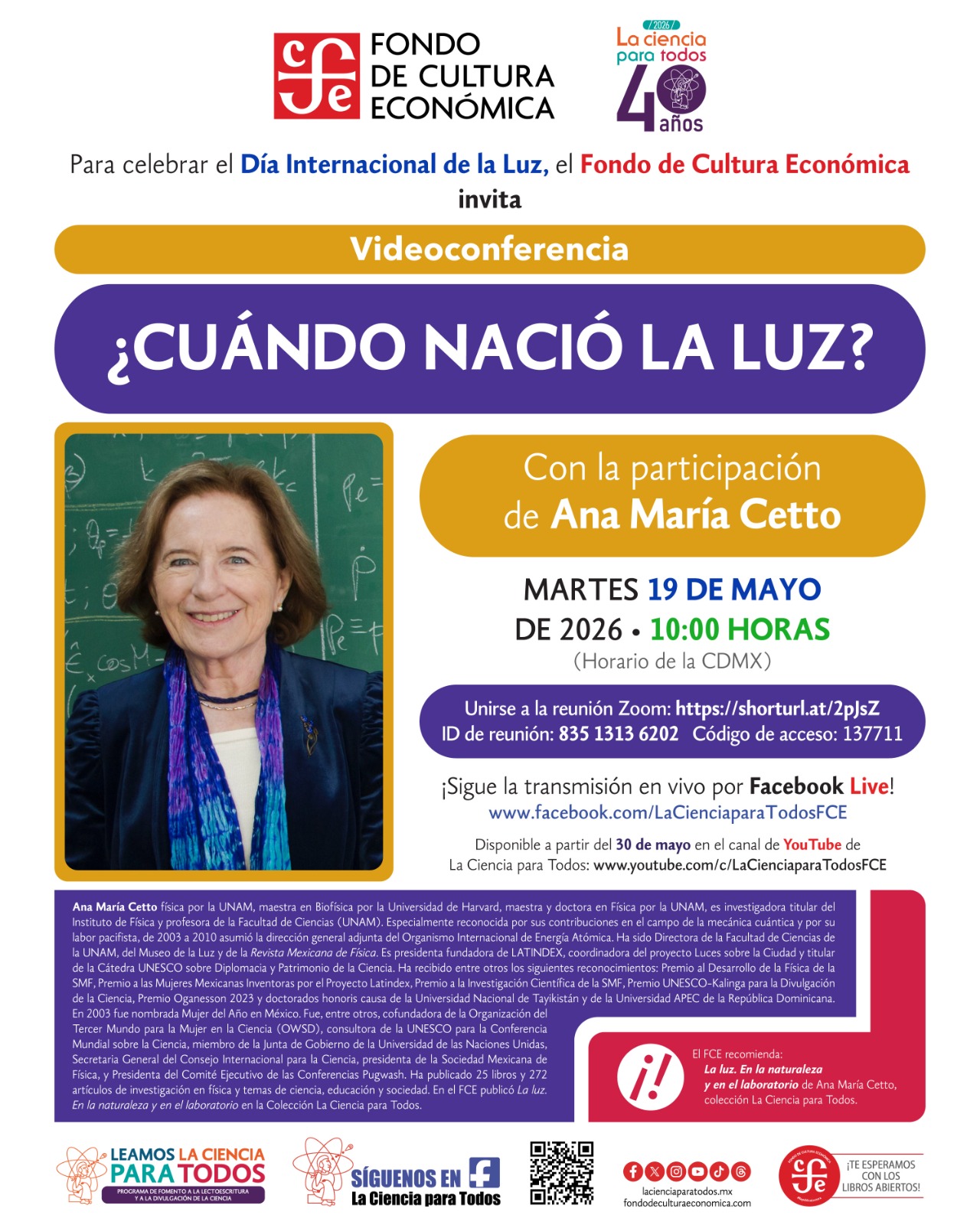 Cartel Videoconferencia